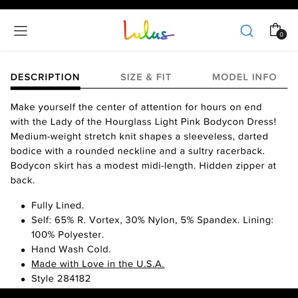 Lulu’s | Lady of the Hourglass Light Pink Bodycon Dress - Picture 6 of 8